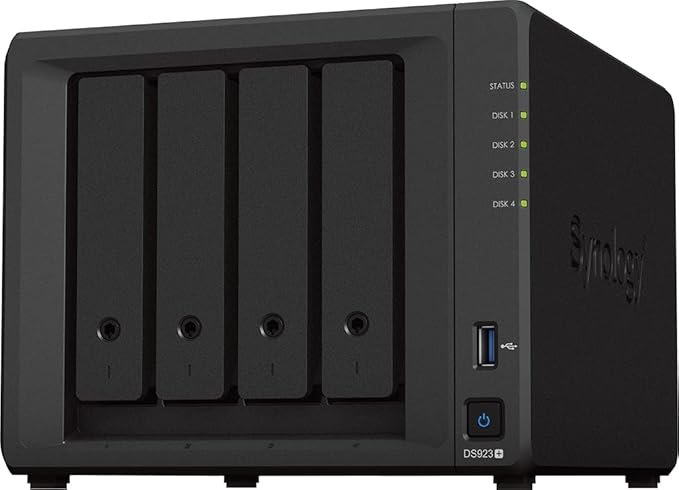 Synology DiskStation NAS device for secure backups